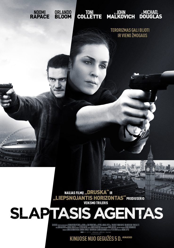 Slaptasis agentas / Unlocked (2017)
