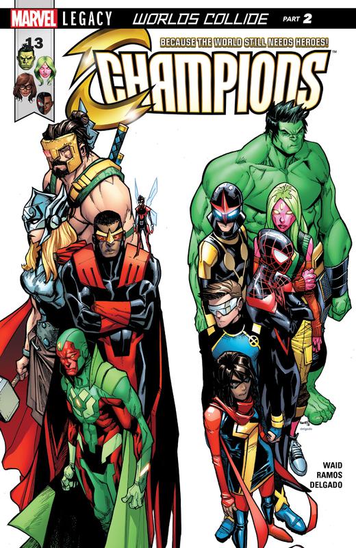 Champions Vol.2 #1-27 + Special + Annual (2016-2019) Complete