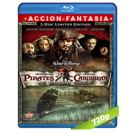 Piratas Del Caribe 3 720p Lat-Cast-Ing 5.1 (2007)