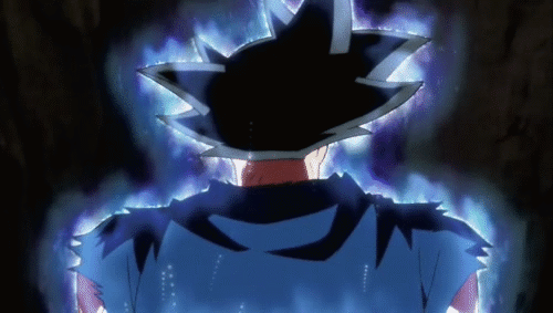 Goku Super Saiyan Blue VS Jiren [Dragon Ball Super Episode 109 - 1 hour  special] on Make a GIF, goku ssj blue gif 