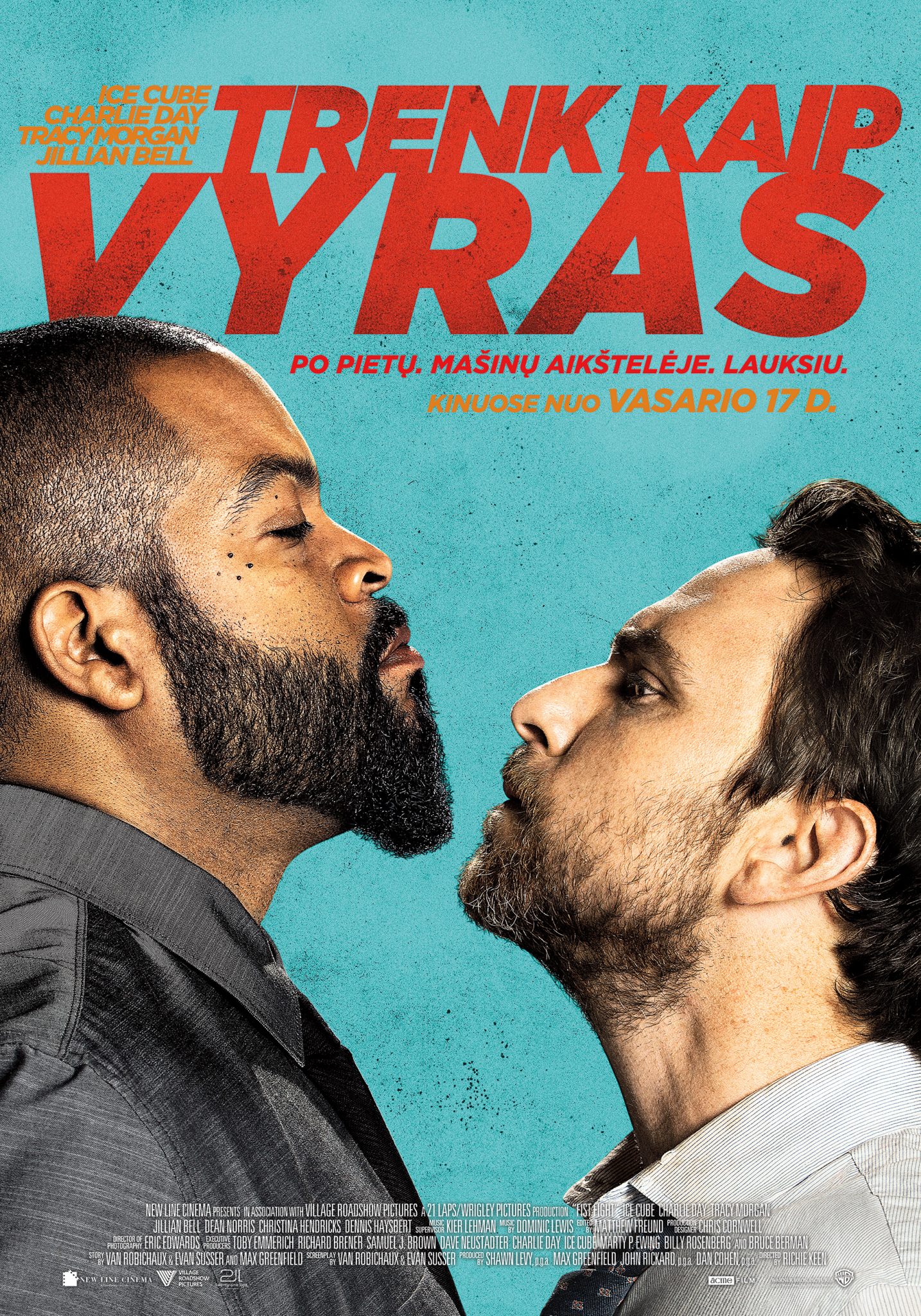 Trenk kaip vyras / Fist Fight (2017)