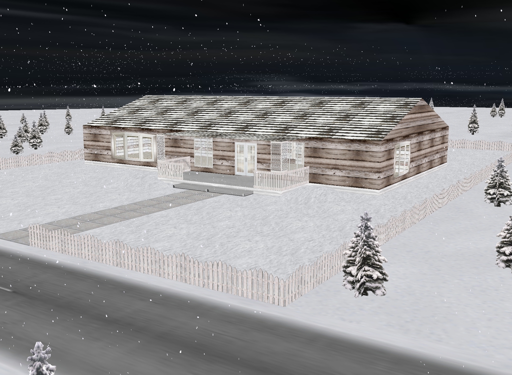 Wintery Dream Cabin by RajaRellix