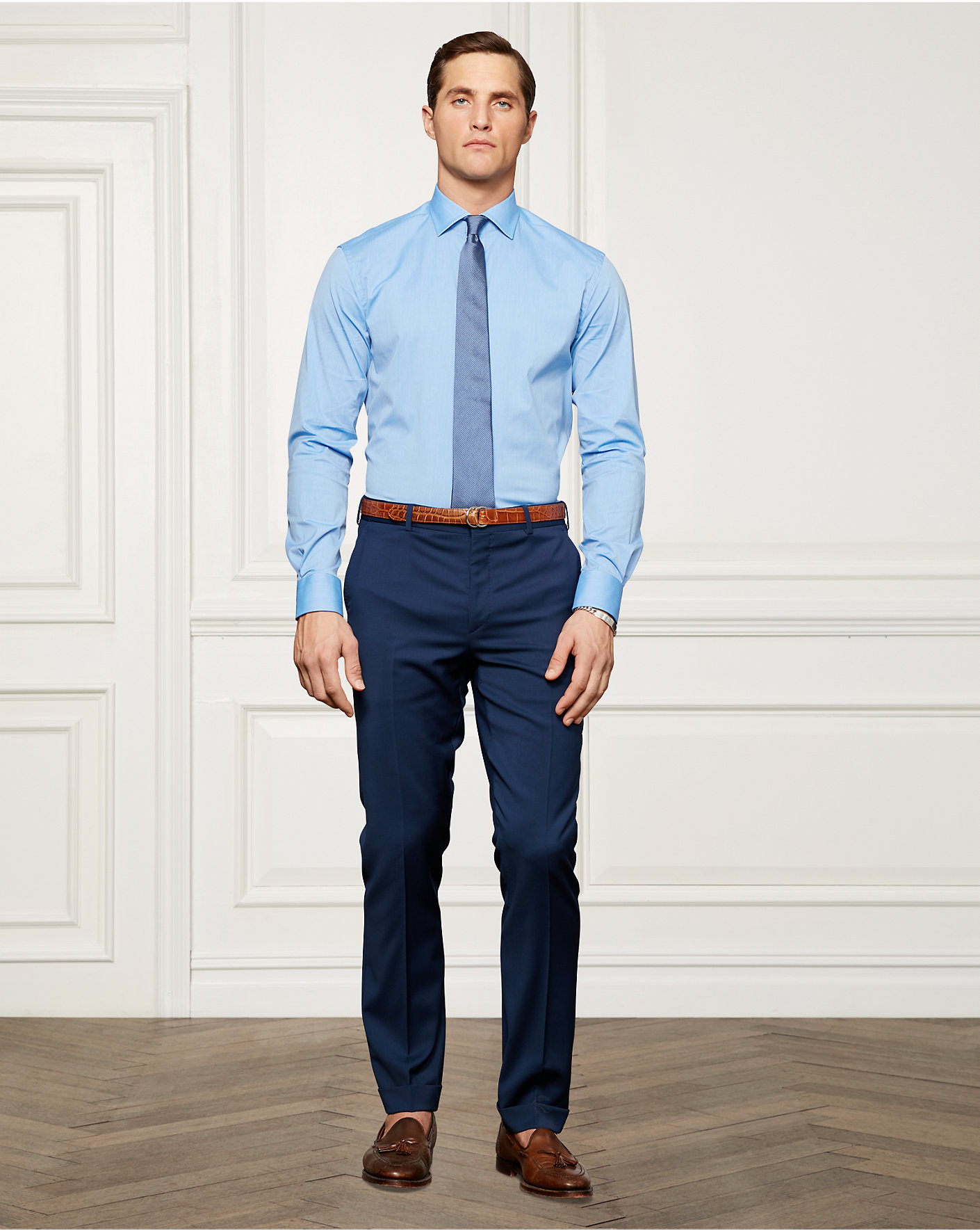MALE MODELS IN SUITS: Ollie Edwards for Ralph Lauren